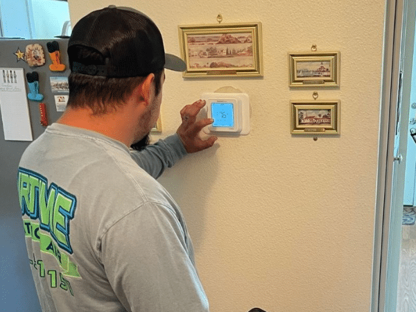 Thermostat Replacement Turns Into System Diagnostics in San Marcos Home